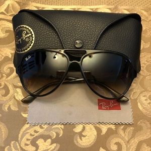 Ray Ban Cats 5000 Classic Sunglasses In Tortoise